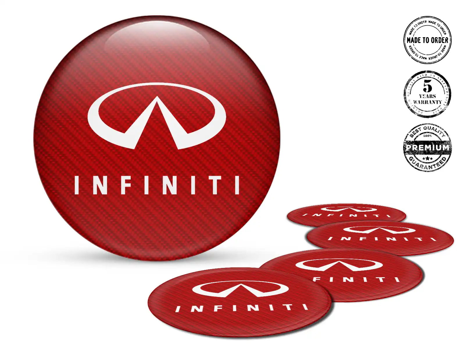 Infiniti Édition Décalques Jante Emblèmes Roue Personnalisés